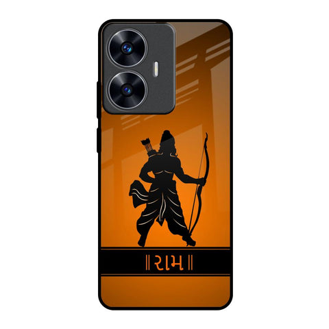 Halo Rama Realme C55 Glass Back Cover Online