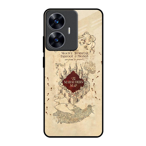 Magical Map Realme C55 Glass Back Cover Online