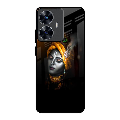 Ombre Krishna Realme C55 Glass Back Cover Online