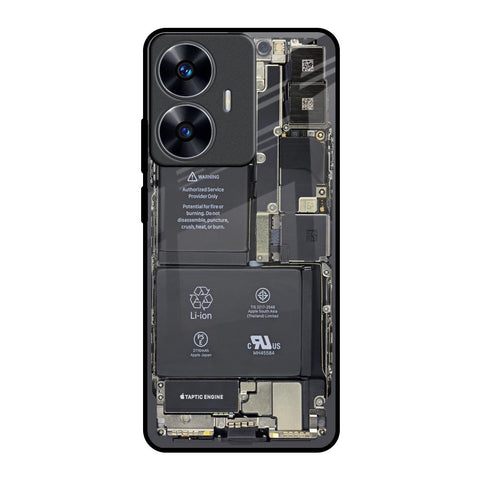 Skeleton Inside Realme C55 Glass Back Cover Online