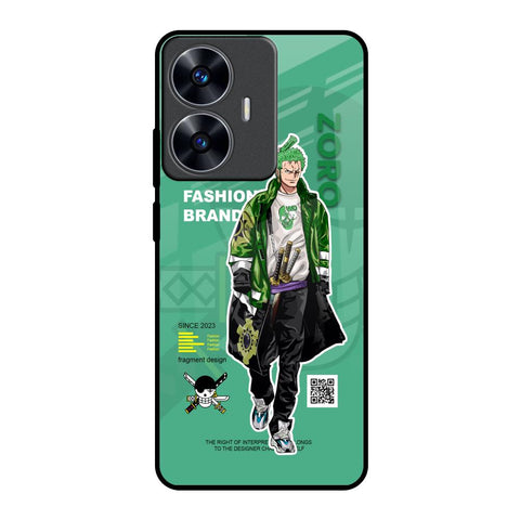 Zoro Bape Realme C55 Glass Back Cover Online