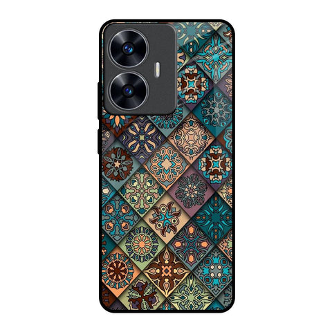 Retro Art Realme C55 Glass Back Cover Online