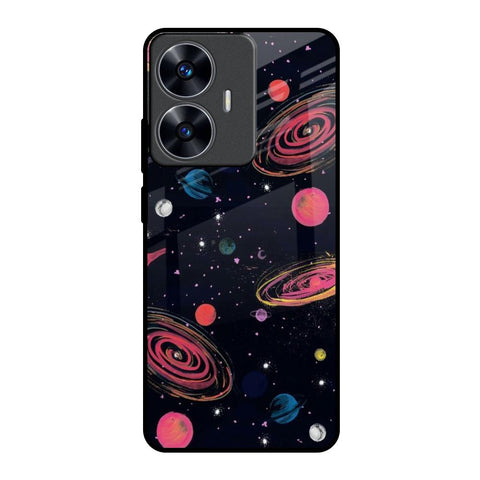Galaxy In Dream Realme C55 Glass Back Cover Online
