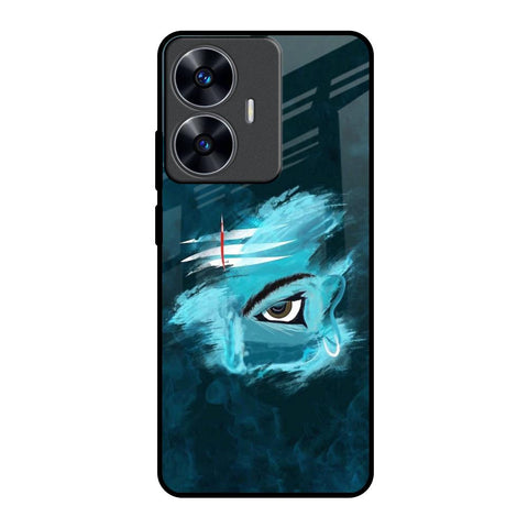 Power Of Trinetra Realme C55 Glass Back Cover Online