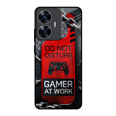 Do No Disturb Realme C55 Glass Back Cover Online