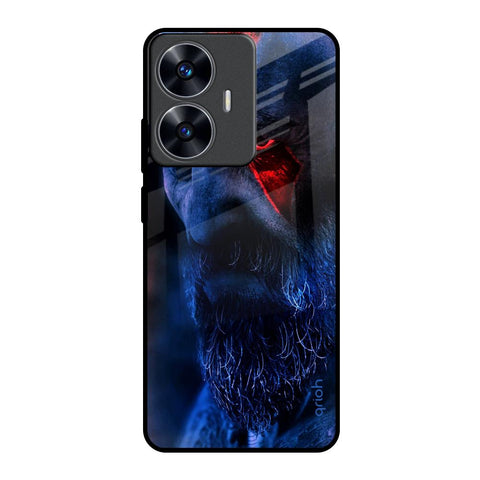 God Of War Realme C55 Glass Back Cover Online