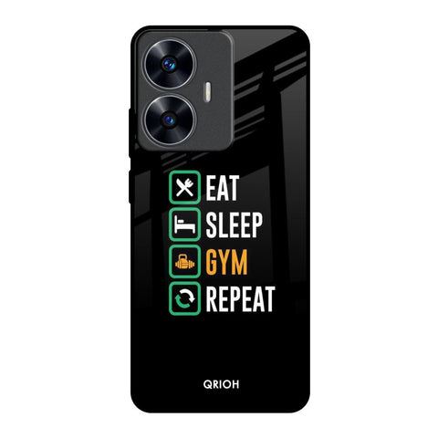 Daily Routine Realme C55 Glass Back Cover Online