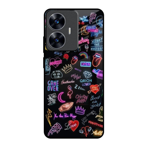 Accept The Mystery Realme C55 Glass Back Cover Online