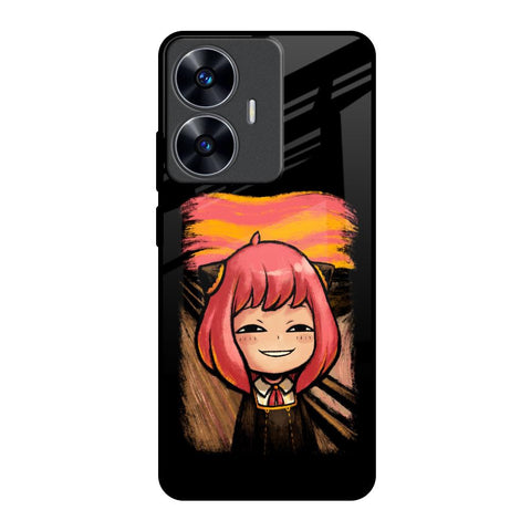 Spy X Family Realme C55 Glass Back Cover Online