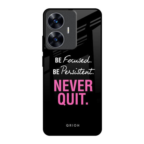 Be Focused Realme C55 Glass Back Cover Online