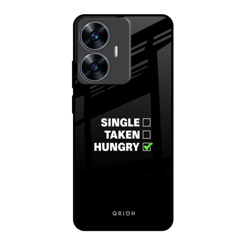 Hungry Realme C55 Glass Back Cover Online