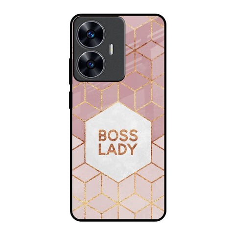 Boss Lady Realme C55 Glass Back Cover Online