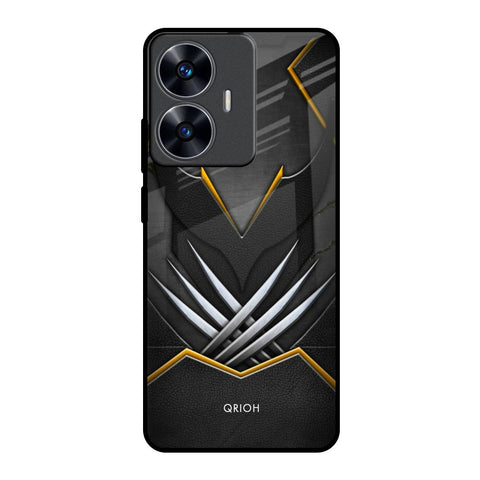 Black Warrior Realme C55 Glass Back Cover Online