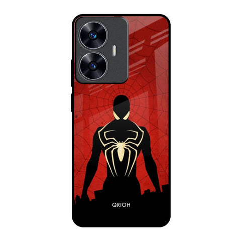 Mighty Superhero Realme C55 Glass Back Cover Online