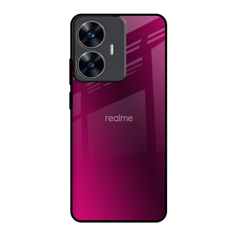 Pink Burst Realme C55 Glass Back Cover Online