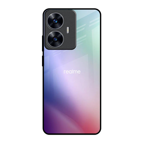 Abstract Holographic Realme C55 Glass Back Cover Online