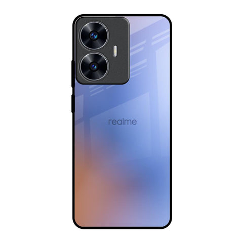 Blue Aura Realme C55 Glass Back Cover Online