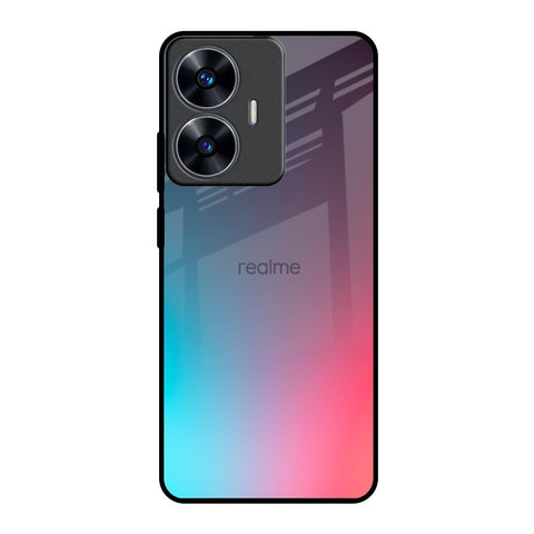 Rainbow Laser Realme C55 Glass Back Cover Online