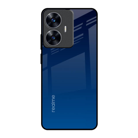 Very Blue Realme C55 Glass Back Cover Online