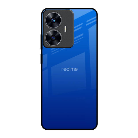 Egyptian Blue Realme C55 Glass Back Cover Online