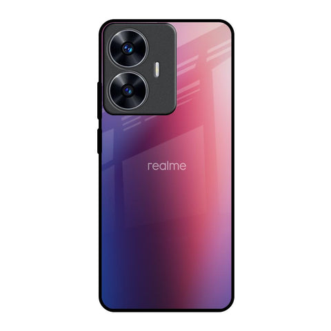 Multi Shaded Gradient Realme C55 Glass Back Cover Online