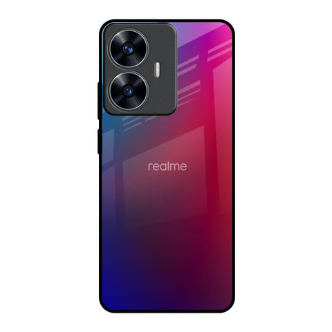 Magical Color Shade Realme C55 Glass Back Cover Online