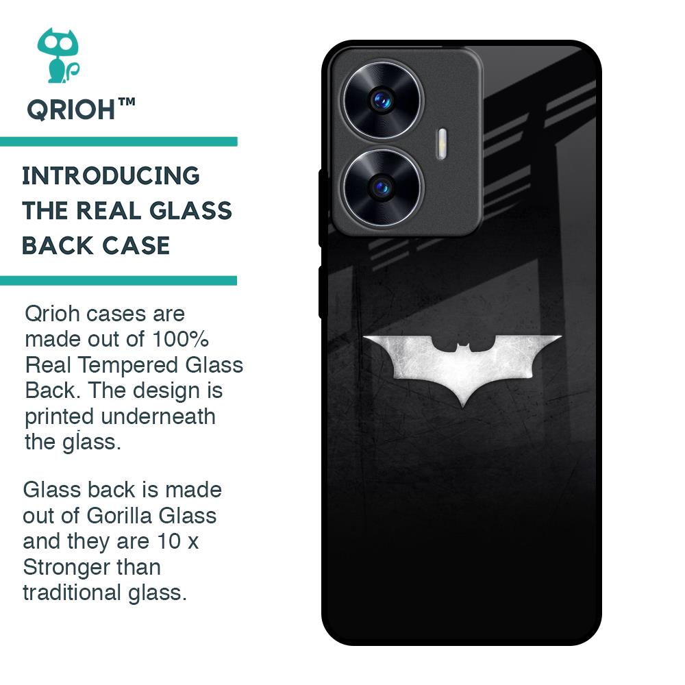 Super Hero Logo Glass Case for Realme C55