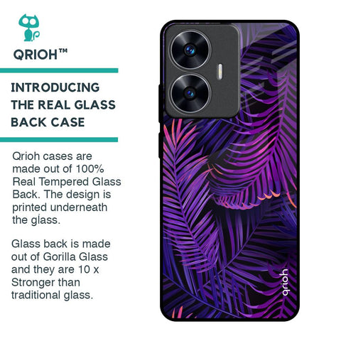 Plush Nature Glass Case for Realme C55