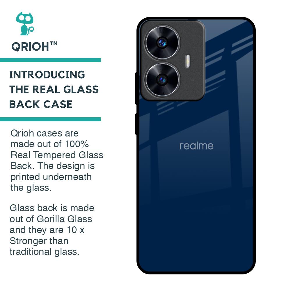 Royal Navy Glass Case for Realme C55