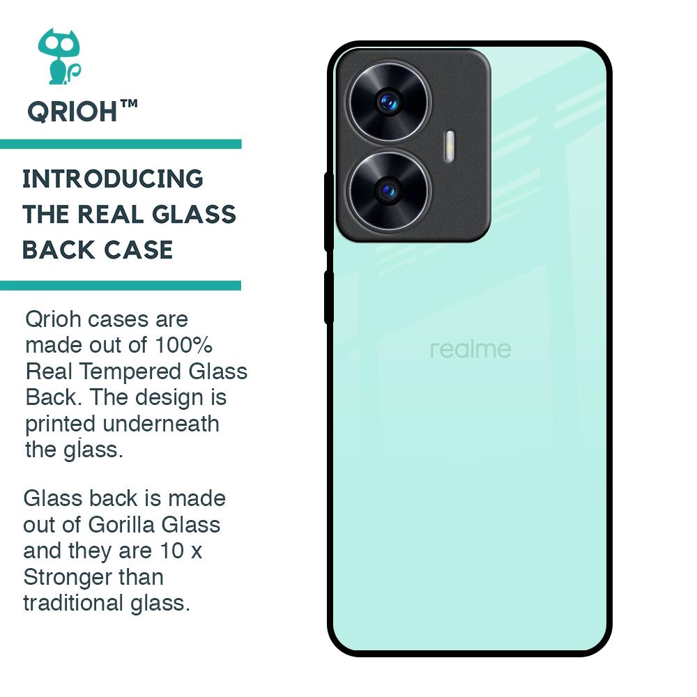 Teal Glass Case for Realme C55