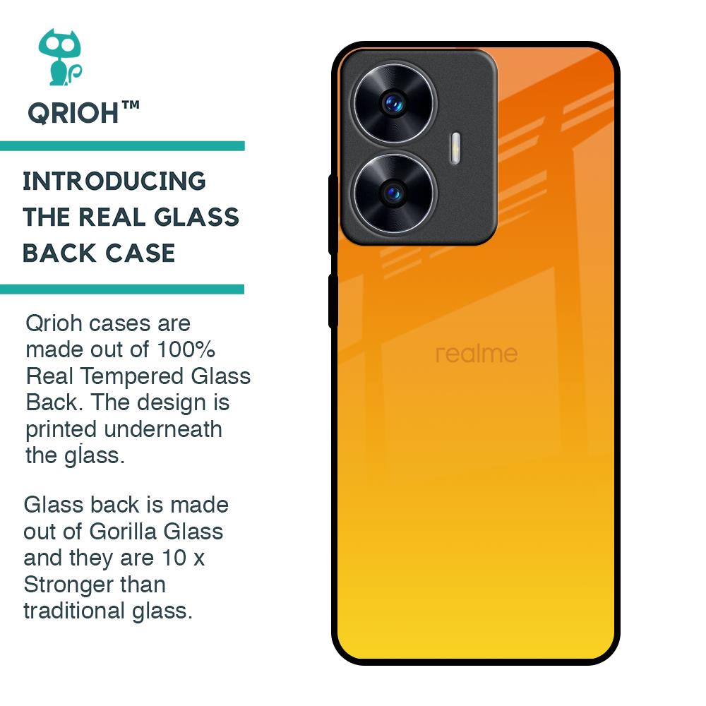 Sunset Glass Case for Realme C55