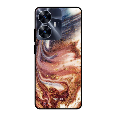 Exceptional Texture Realme C55 Glass Cases & Covers Online