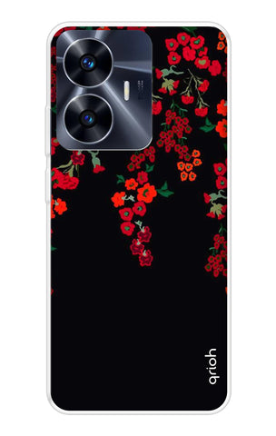 Floral Deco Realme C55 Back Cover