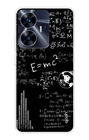 Equation Doodle Realme C55 Back Cover