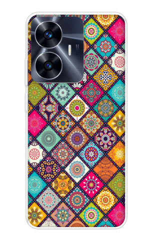 Multicolor Mandala Realme C55 Back Cover