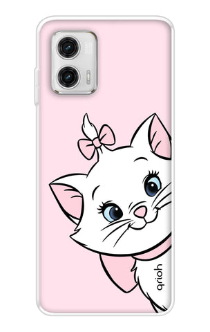 Cute Kitty Motorola G73 5G Back Cover