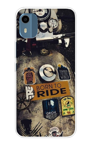 Ride Mode On Nokia C12 Pro Back Cover