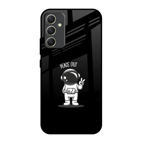 Peace Out Astro Samsung Galaxy A34 5G Glass Back Cover Online