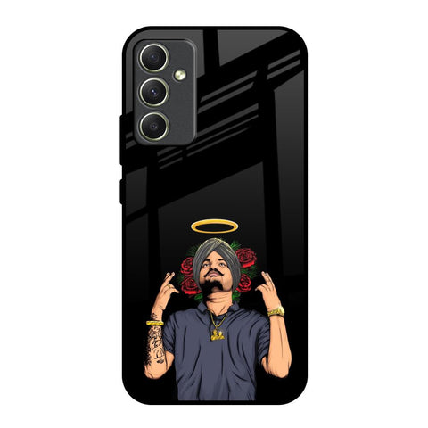 Punjabi Singer Poster Samsung Galaxy A34 5G Glass Back Cover Online