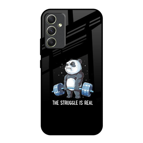 Real Struggle Samsung Galaxy A34 5G Glass Back Cover Online