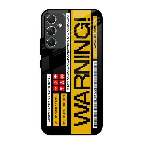 Aircraft Warning Samsung Galaxy A34 5G Glass Back Cover Online