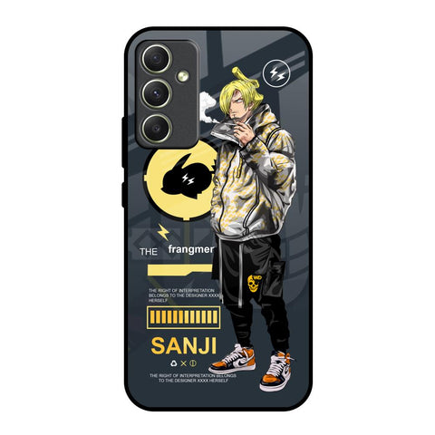 Cool Sanji Samsung Galaxy A34 5G Glass Back Cover Online