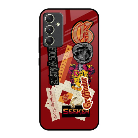 Gryffindor Samsung Galaxy A34 5G Glass Back Cover Online