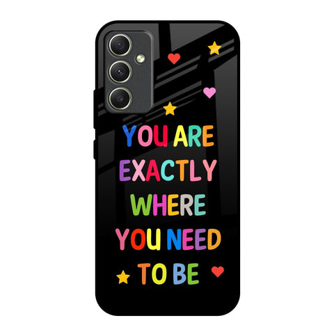 Magical Words Samsung Galaxy A34 5G Glass Back Cover Online