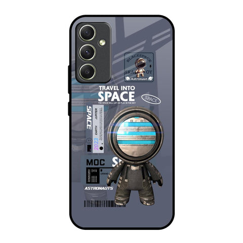 Space Travel Samsung Galaxy A34 5G Glass Back Cover Online