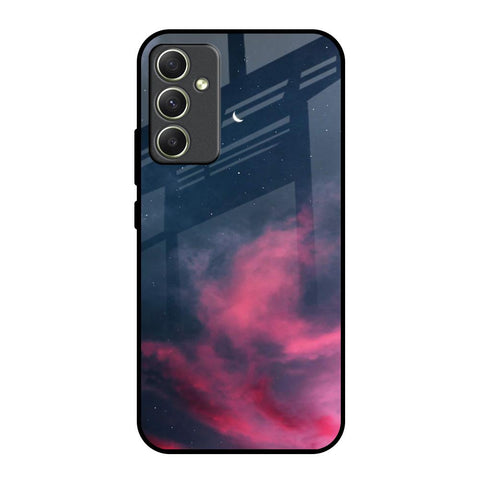 Moon Night Samsung Galaxy A34 5G Glass Back Cover Online