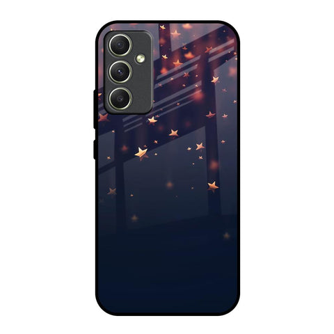 Falling Stars Samsung Galaxy A34 5G Glass Back Cover Online