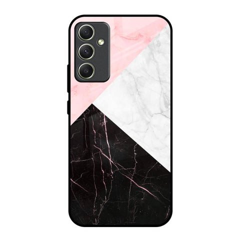 Marble Collage Art Samsung Galaxy A34 5G Glass Back Cover Online