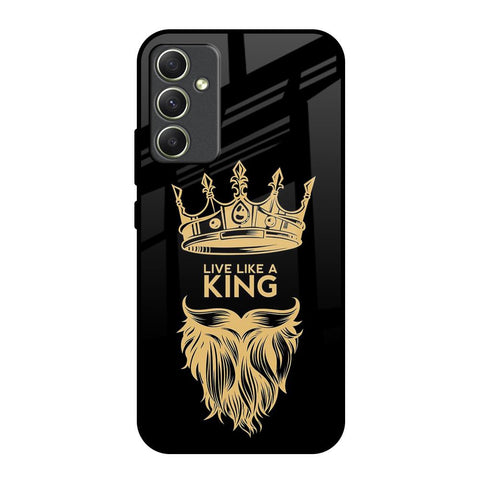 King Life Samsung Galaxy A34 5G Glass Back Cover Online