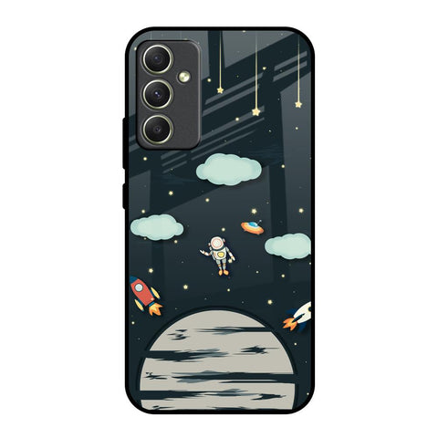 Astronaut Dream Samsung Galaxy A34 5G Glass Back Cover Online
